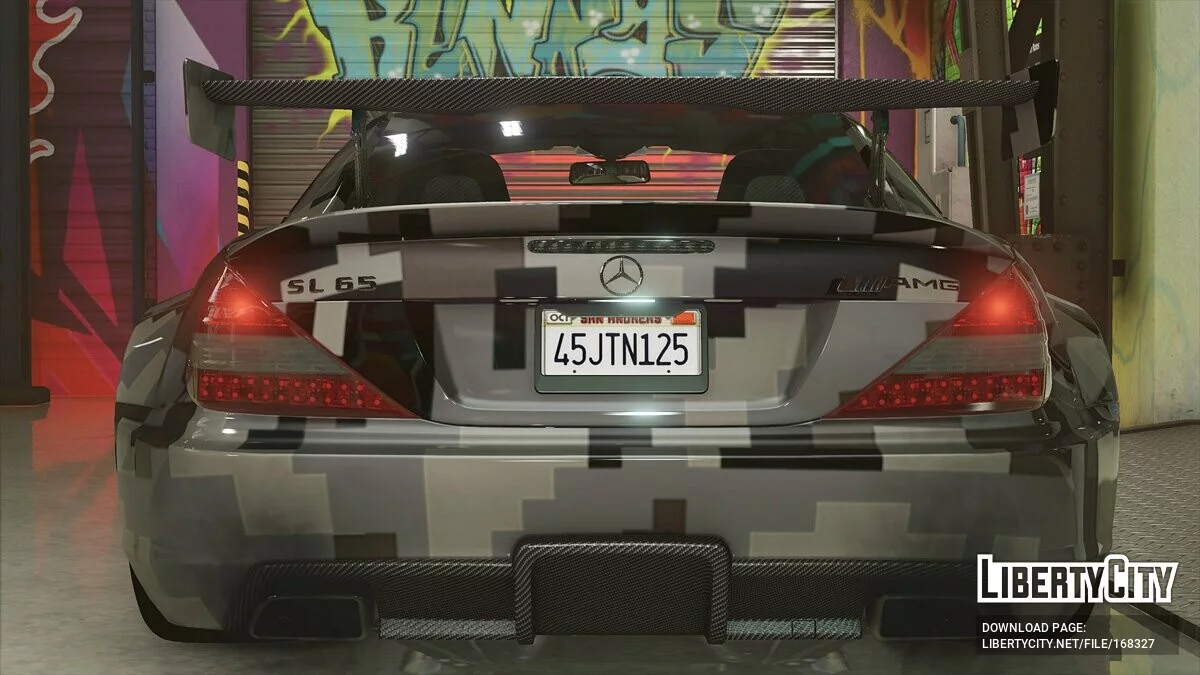 2009 Mercedes-Benz SL65 AMG Black Series v2.1 / GTA 5