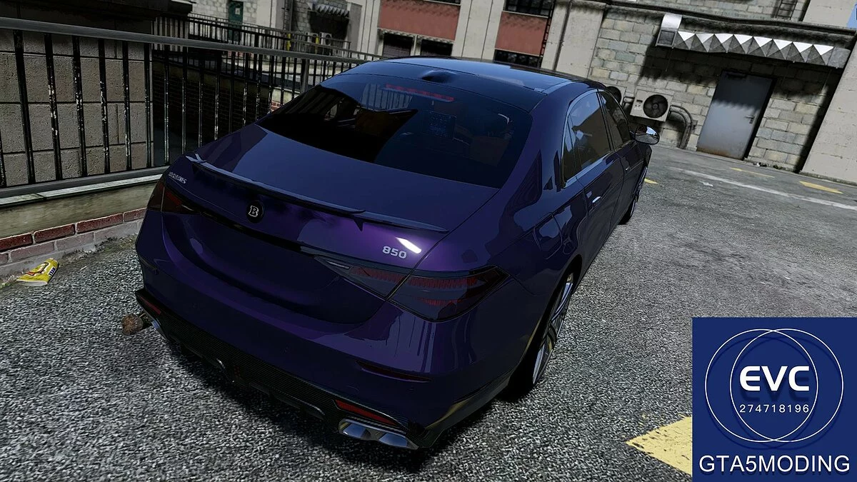 Mercedes-Benz S850 Brabus 2021 v1.0 / GTA 5