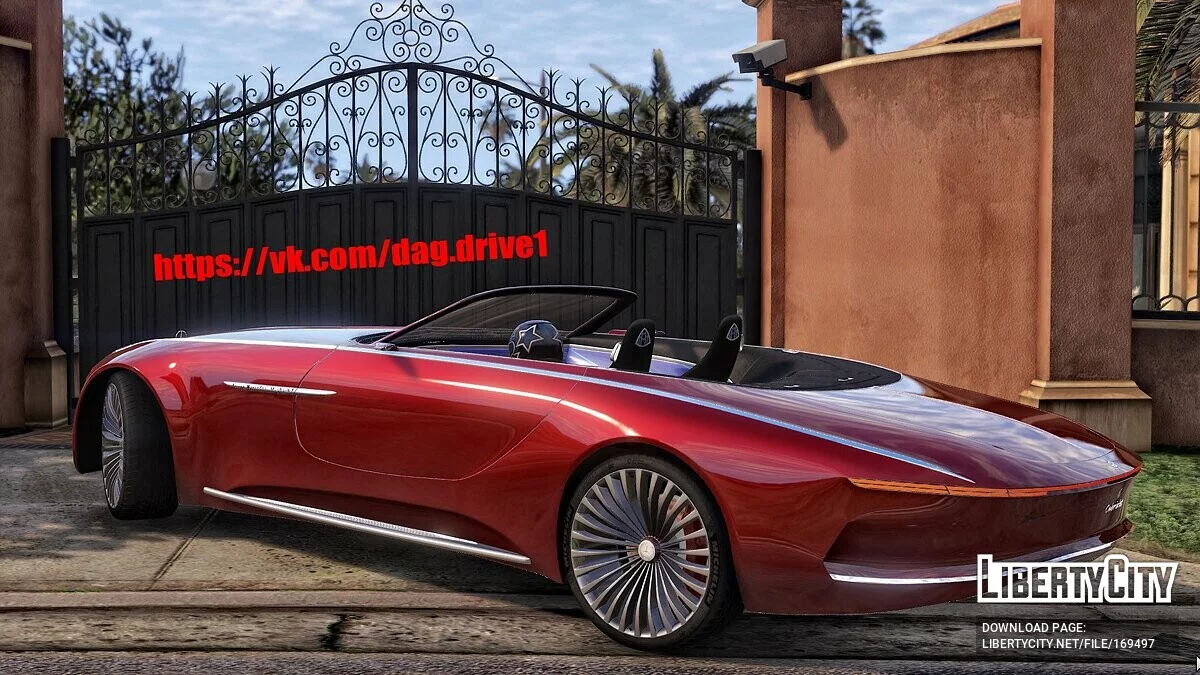 Mercedes-Benz Maybach Vision 6 Cabriolet / GTA 5