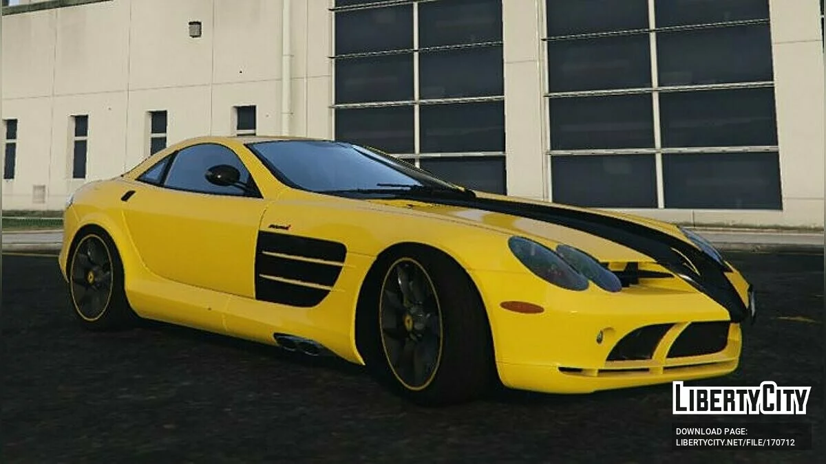 Mercedes-Benz SLR McLaren 2003 (C199) v1.2 / GTA 5