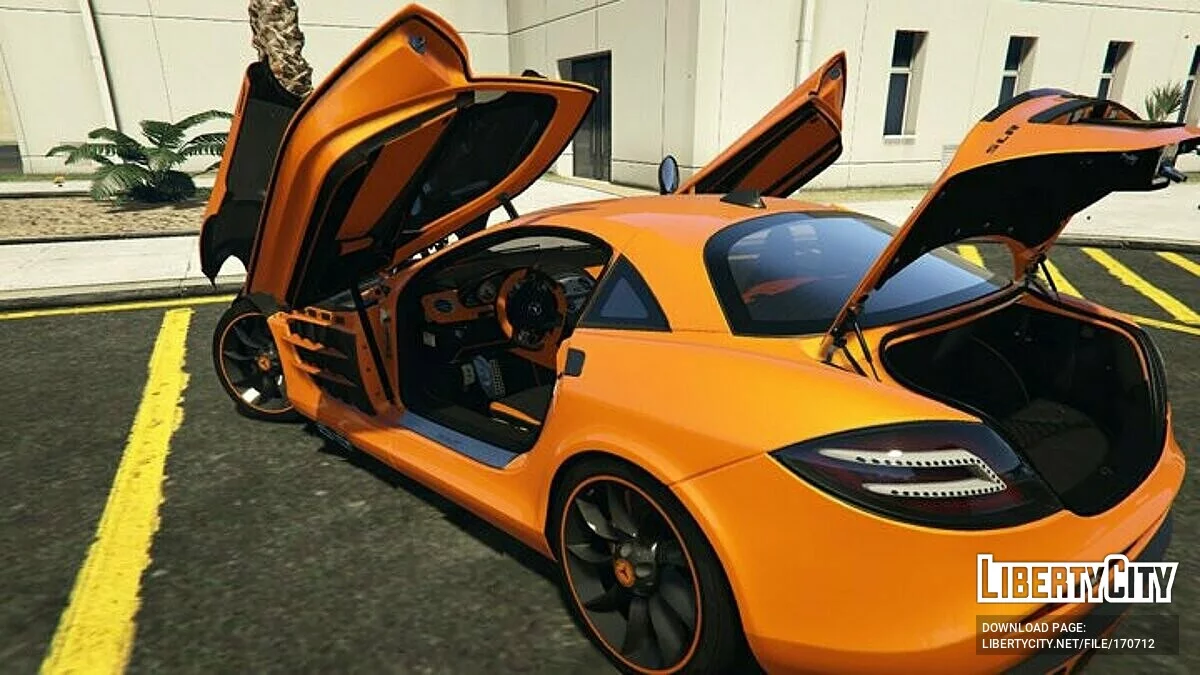 Mercedes-Benz SLR McLaren 2003 (C199) v1.2 / GTA 5