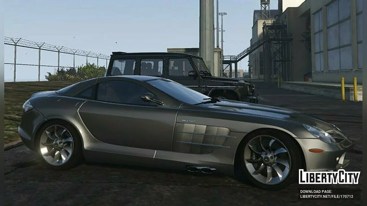 Mercedes-Benz SLR McLaren 2003 (C199) v1.2 / GTA 5