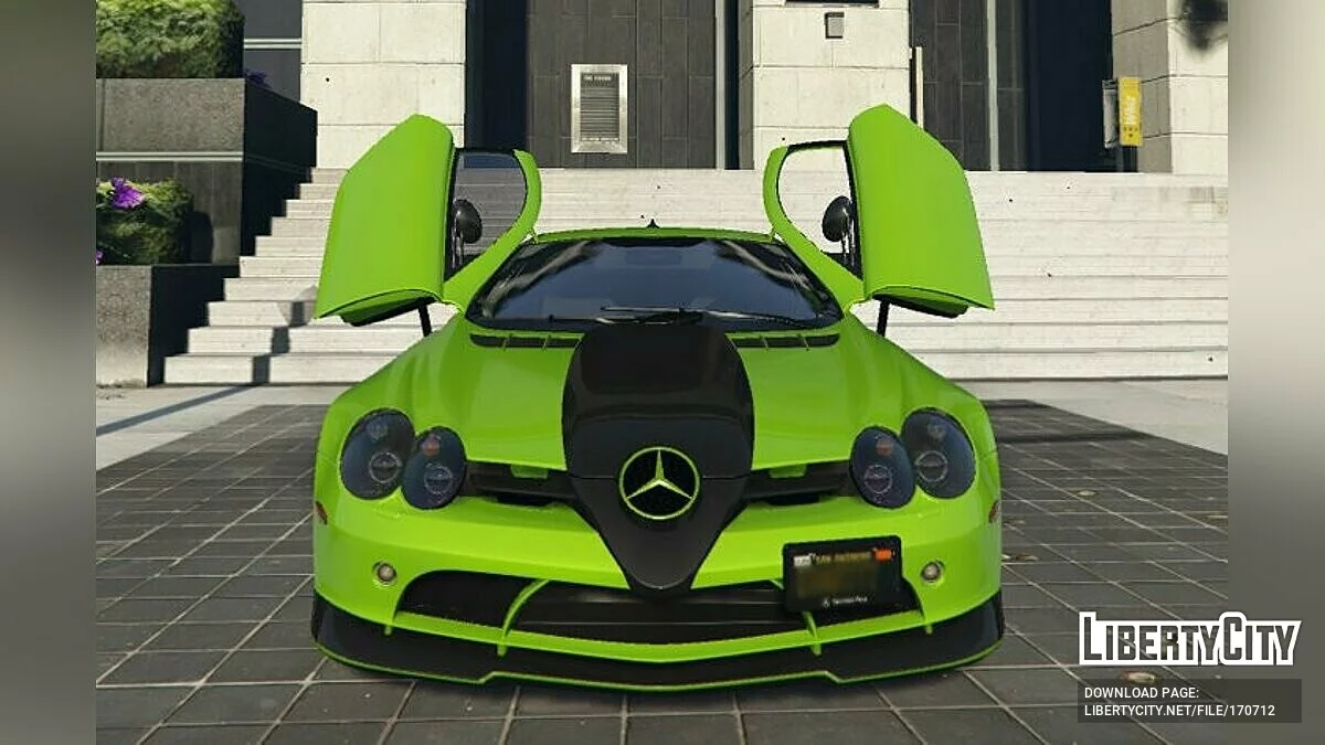 Mercedes-Benz SLR McLaren 2003 (C199) v1.2 / GTA 5