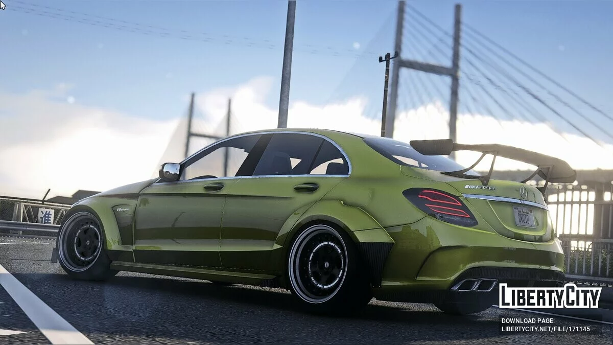 Mercedes Benz W205 C63 Darwin Pro 2015 v1.0 / GTA 5