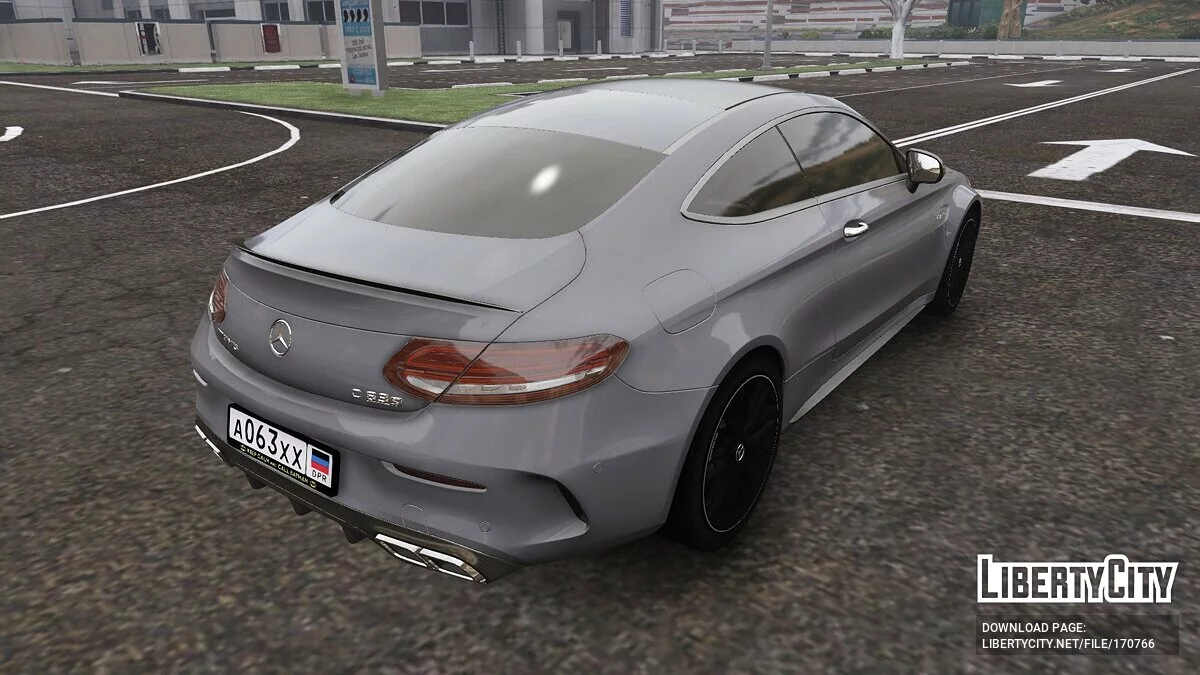 2016 Mercedes Benz AMG C63S Купе / GTA 5