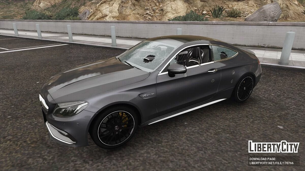 2016 Mercedes Benz AMG C63S Купе / GTA 5