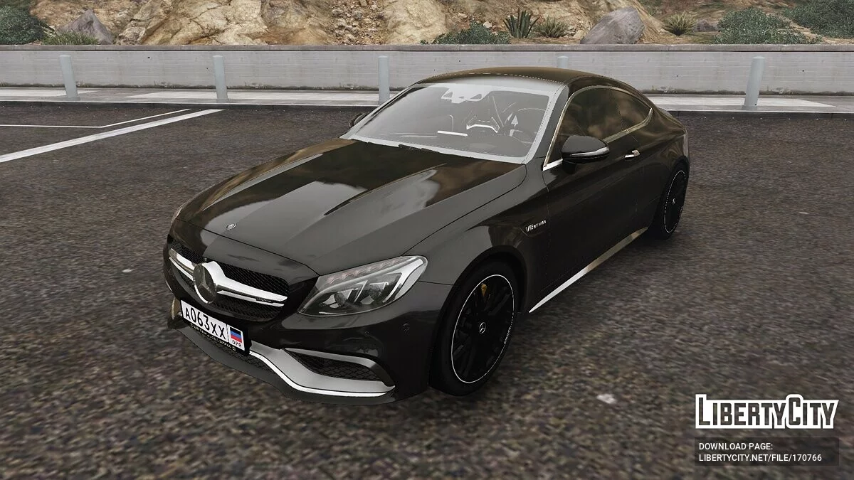 2016 Mercedes Benz AMG C63S Купе / GTA 5