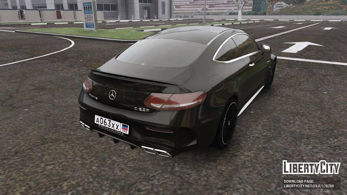 2016 Mercedes Benz AMG C63S Купе / GTA 5
