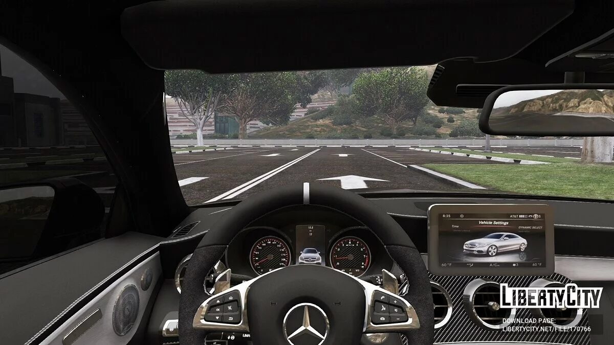2016 Mercedes Benz AMG C63S Купе / GTA 5