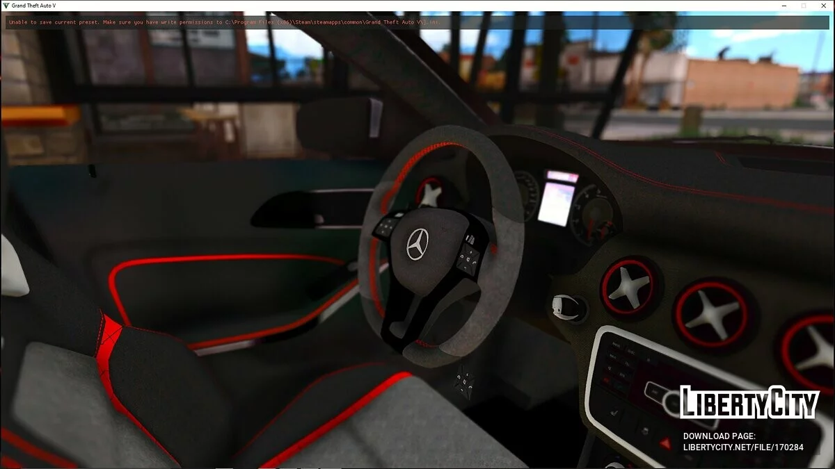 Mercedes-Benz C63 W205 / GTA 5