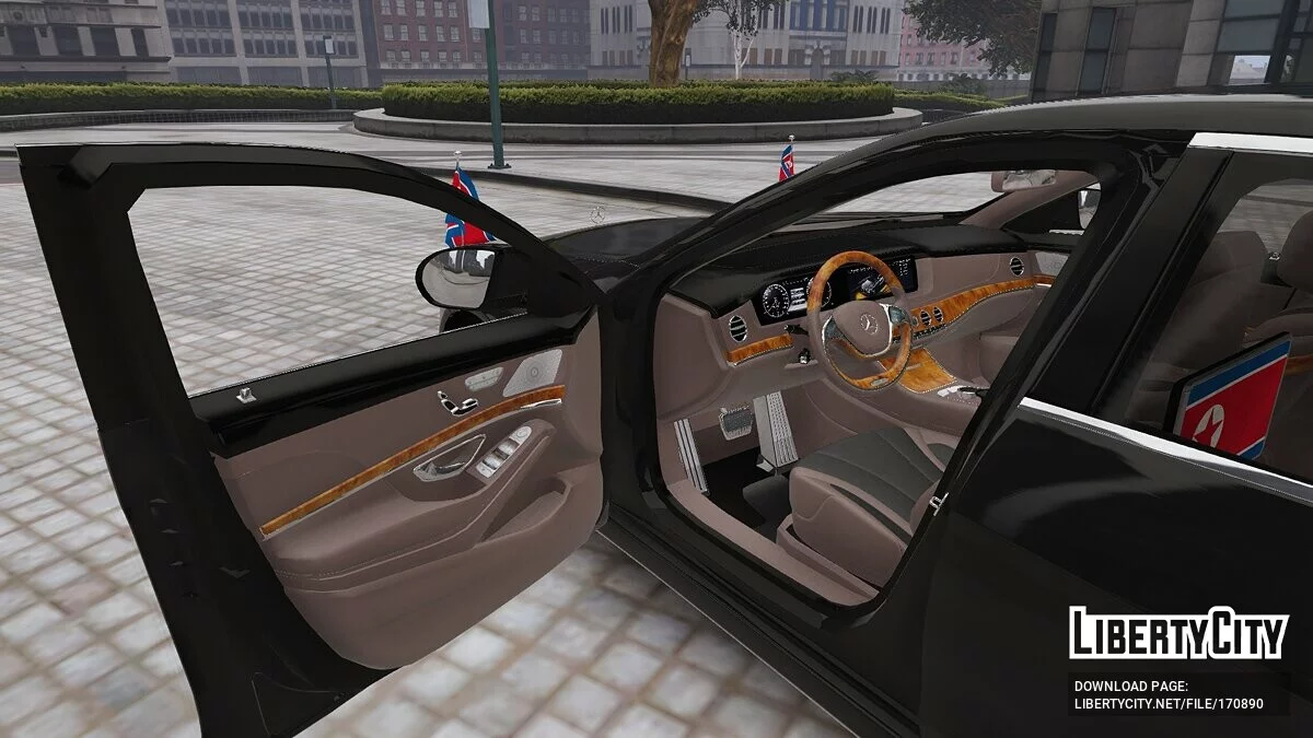 Mercedes-Benz S500 Ambassade de Corée du Nord / GTA 5