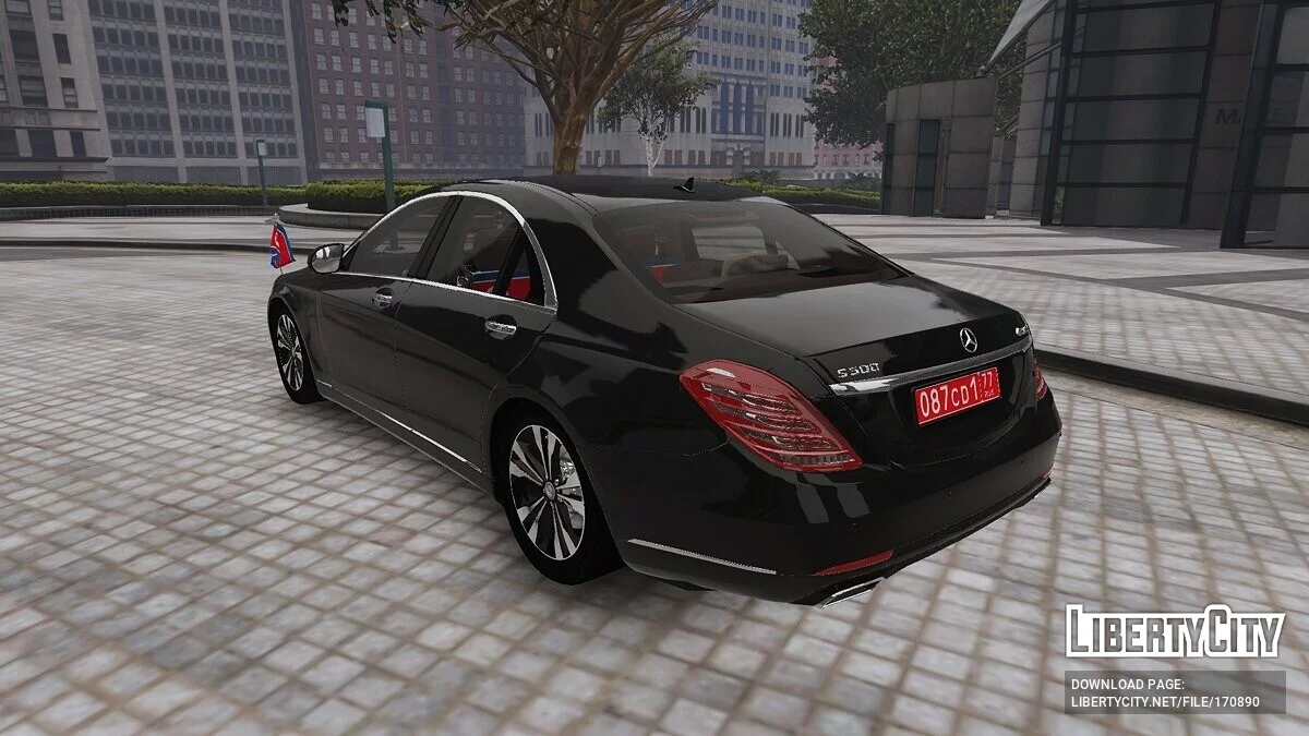 Mercedes-Benz S500 Ambassade de Corée du Nord / GTA 5