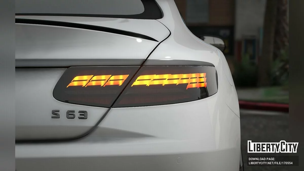 Mercedes-Benz S63 AMG Coupe / GTA 5