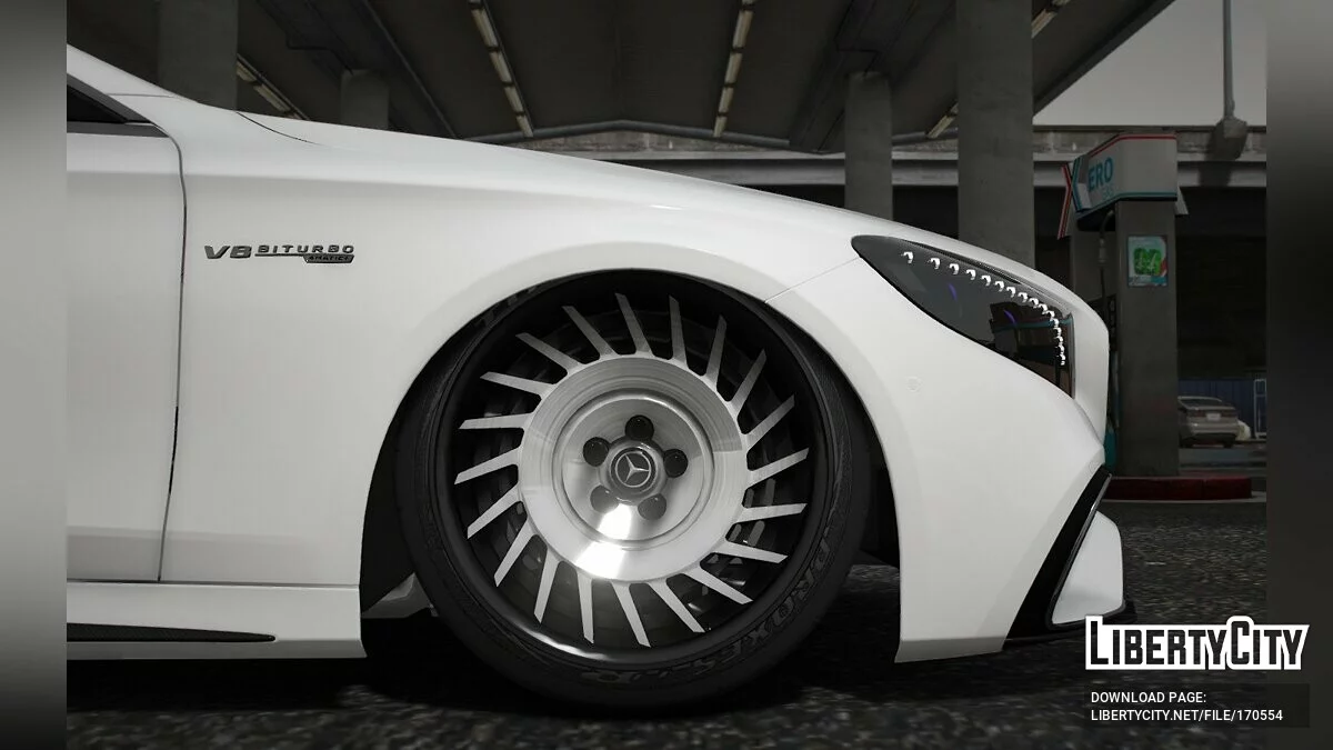 Mercedes-Benz S63 AMG Coupe / GTA 5