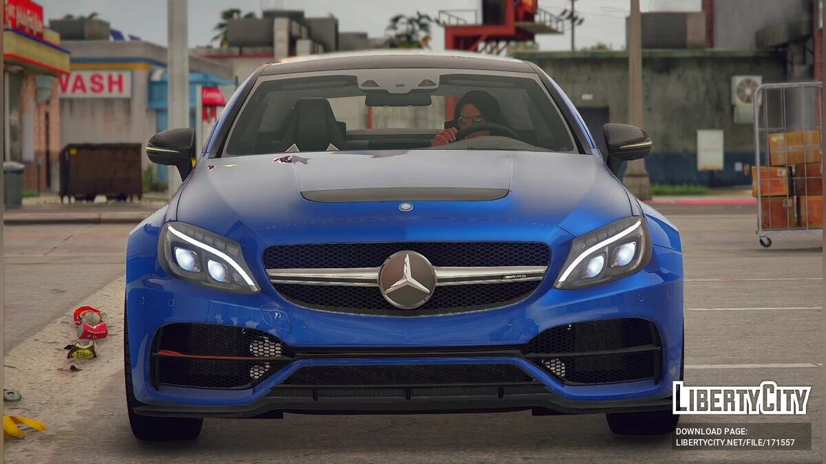 Mercedes-Benz C63S AMG Prior Design / GTA 5