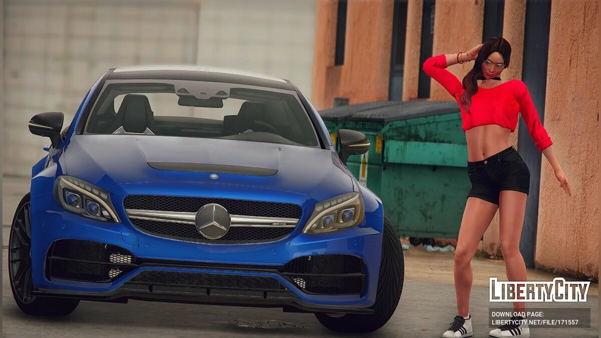 Mercedes-Benz C63S AMG Prior Design / GTA 5