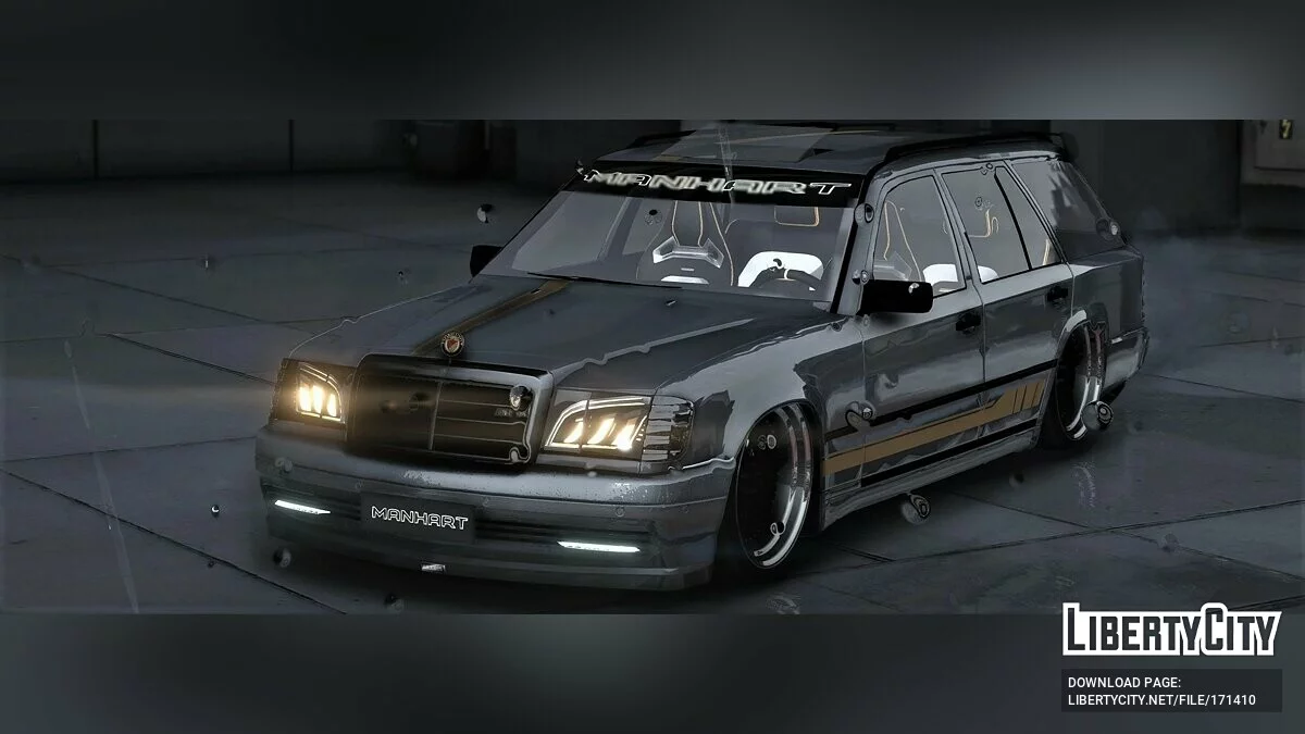 مرسيدس بنز W124 واجن مانهارت الإصدار 1.1 / جي تي أي 5
