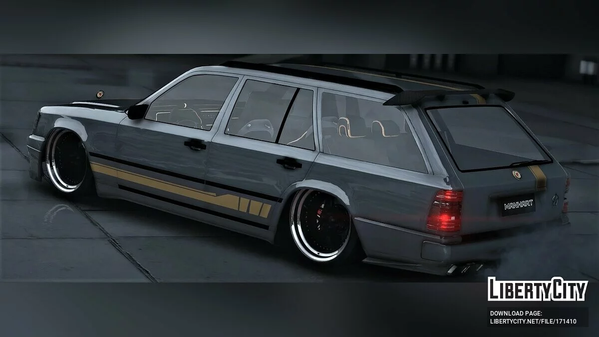 مرسيدس بنز W124 واجن مانهارت الإصدار 1.1 / جي تي أي 5