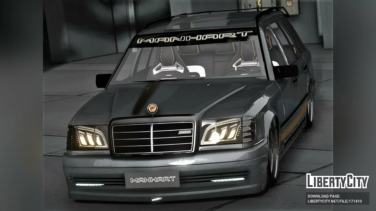 مرسيدس بنز W124 واجن مانهارت الإصدار 1.1 / جي تي أي 5