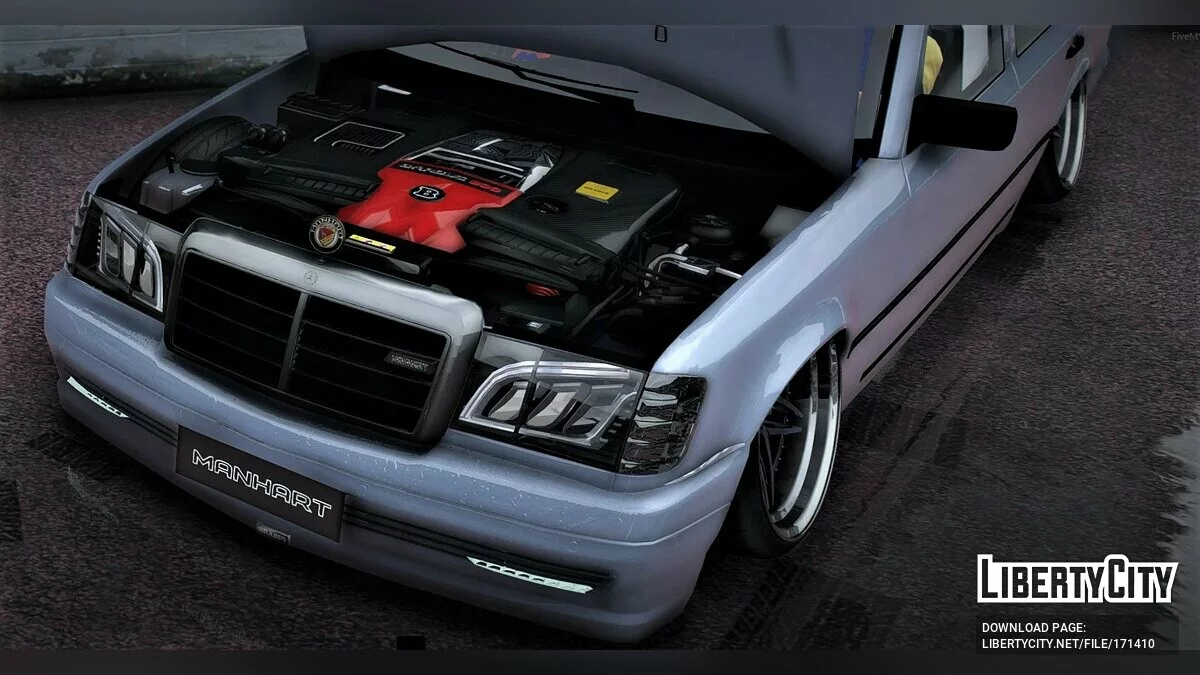 مرسيدس بنز W124 واجن مانهارت الإصدار 1.1 / جي تي أي 5