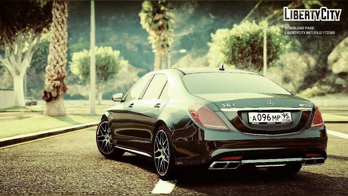 Mercedes Benz S63 AMG / GTA 5