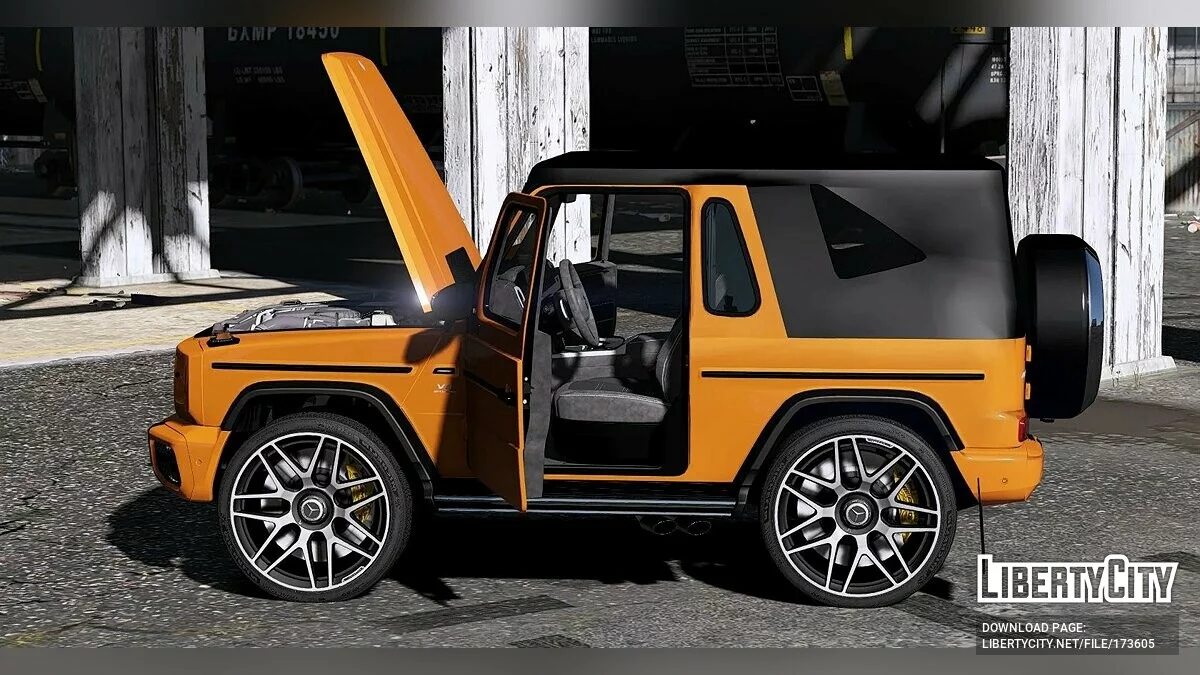 2019梅赛德斯-奔驰G 63 AMG 2门V8 Landaulet v1.0 / GTA 5