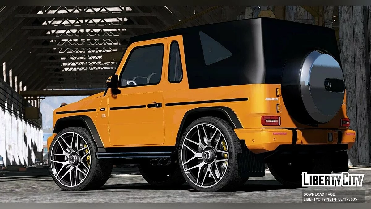 2019梅赛德斯-奔驰G 63 AMG 2门V8 Landaulet v1.0 / GTA 5