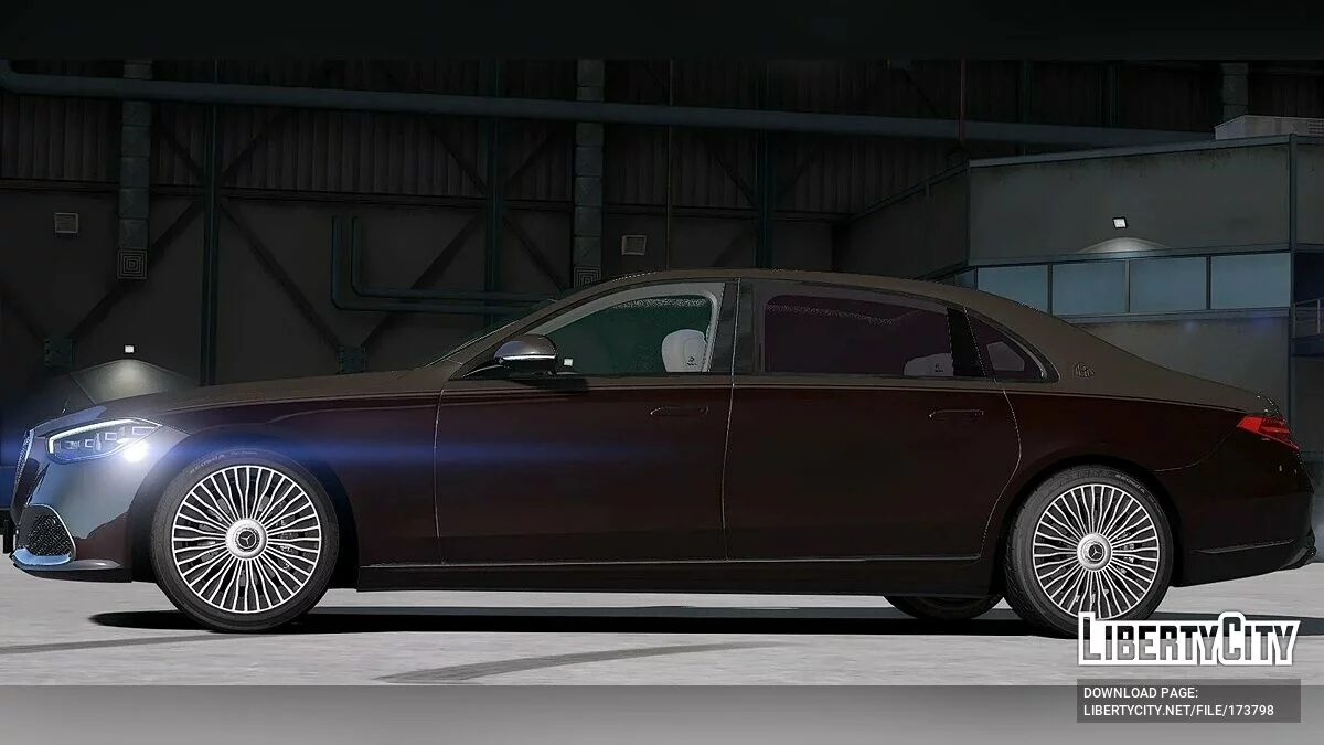 Mercedes-Benz Maybach S580 W223 2021 v1.0 / GTA 5