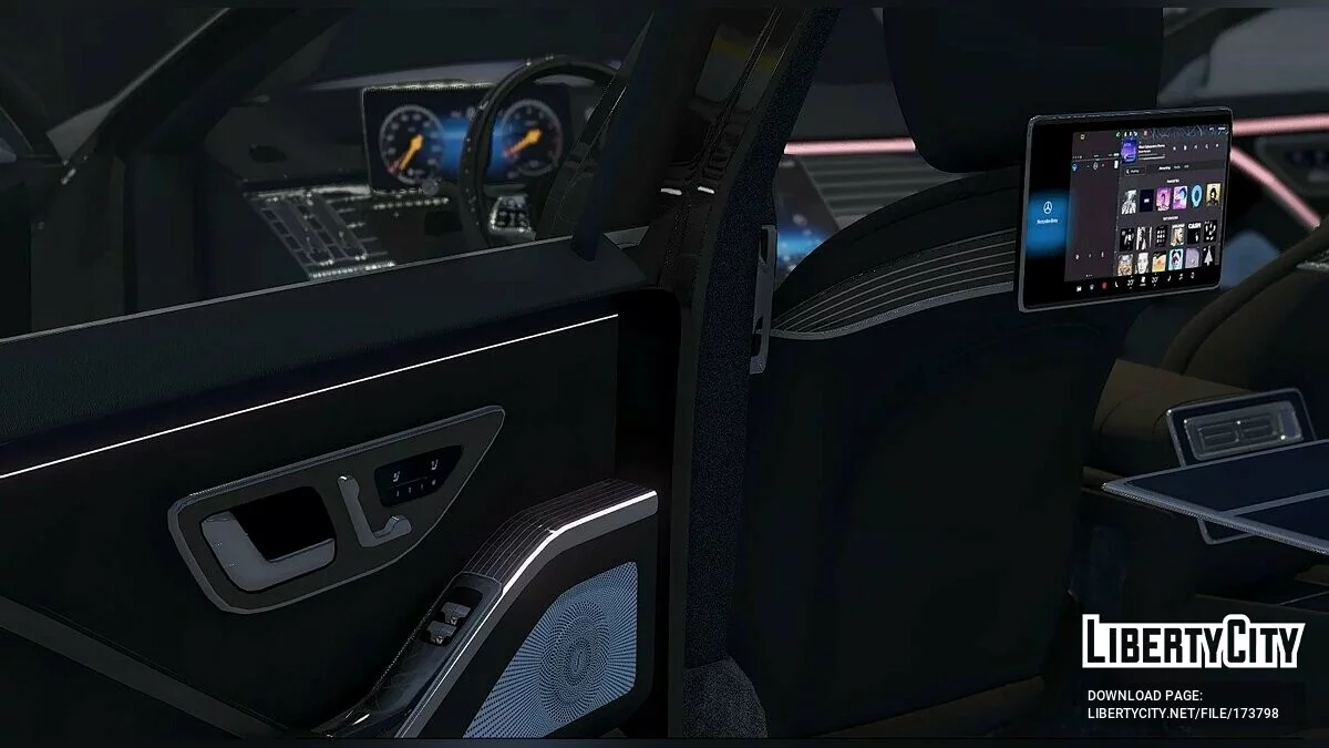 Mercedes-Benz Maybach S580 W223 2021 v1.0 / GTA 5