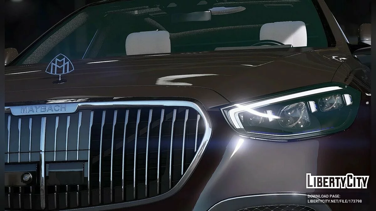 Mercedes-Benz Maybach S580 W223 2021 v1.0 / GTA 5