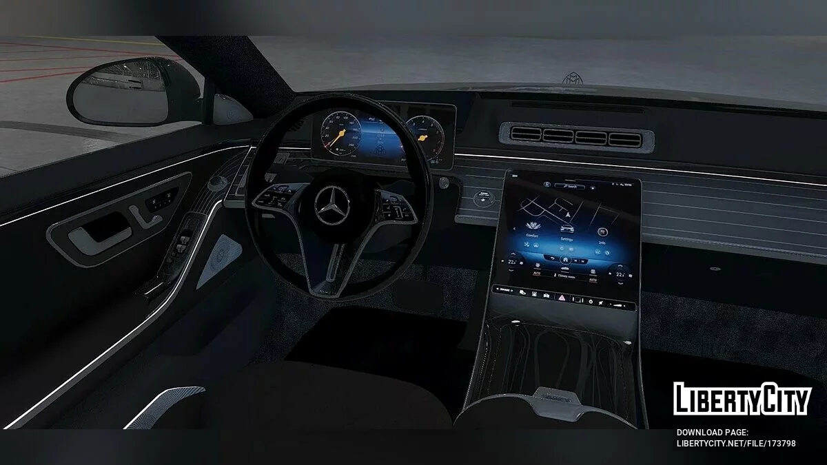 Mercedes-Benz Maybach S580 W223 2021 v1.0 / GTA 5