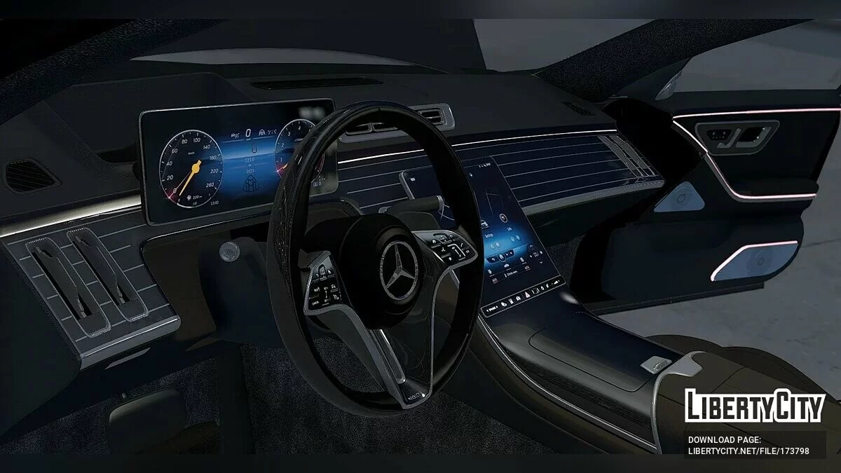 Mercedes-Benz Maybach S580 W223 2021 v1.0 / GTA 5