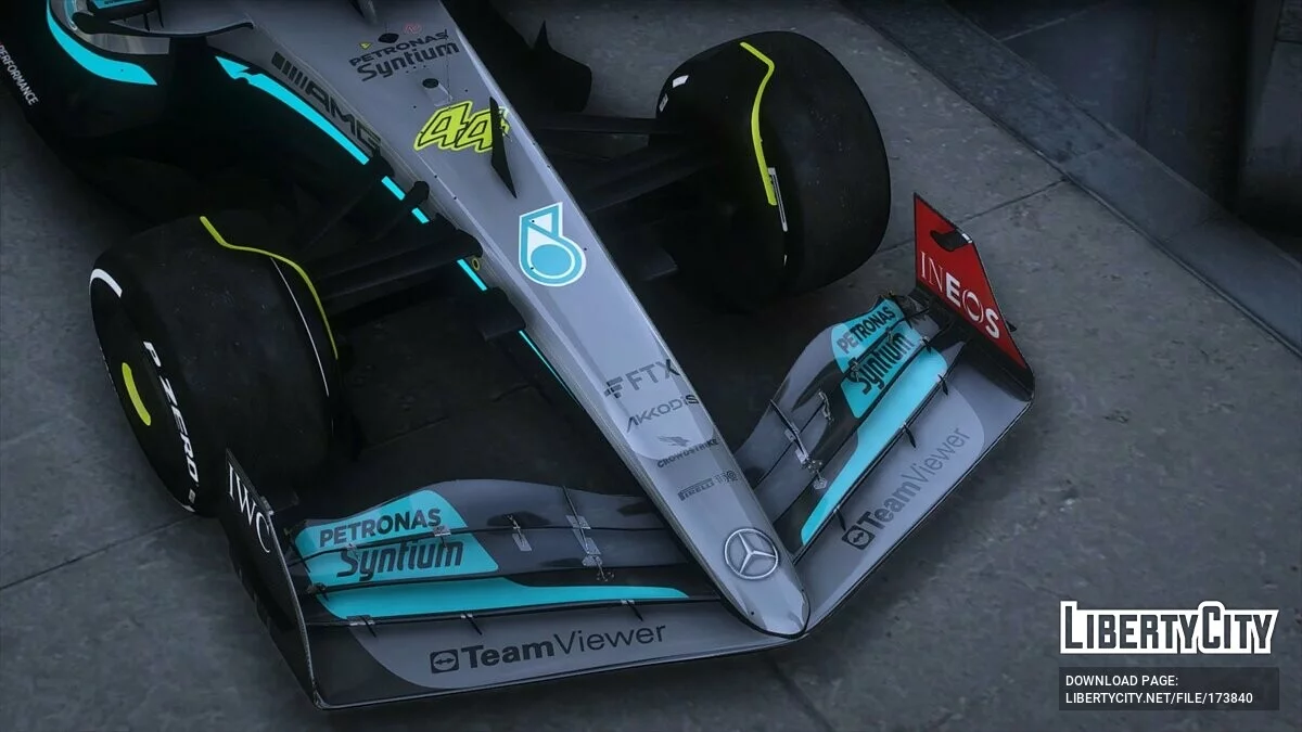 2022 Mercedes-Benz W13 v1.0 / GTA 5
