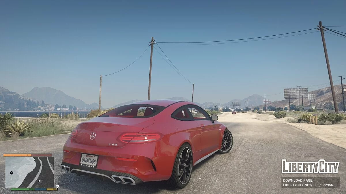 Mercedes-Benz C63 W205 Coupe / جي تي أي 5
