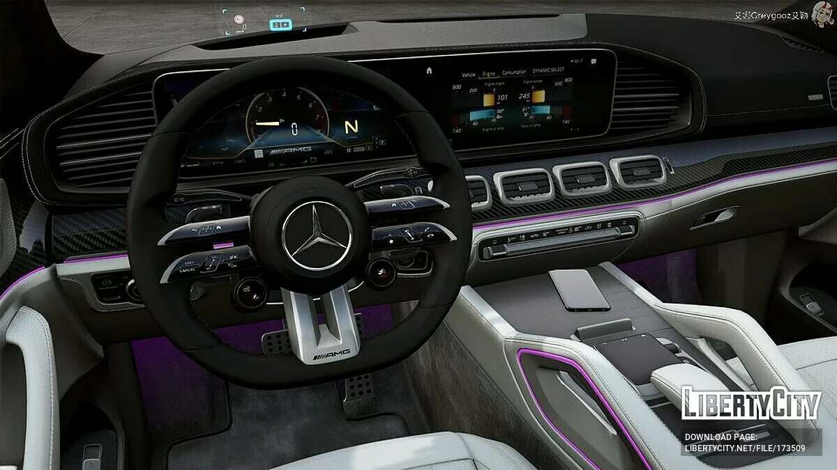 Mercedes-Benz GLE63s AMG 2021 v1.1 / GTA 5