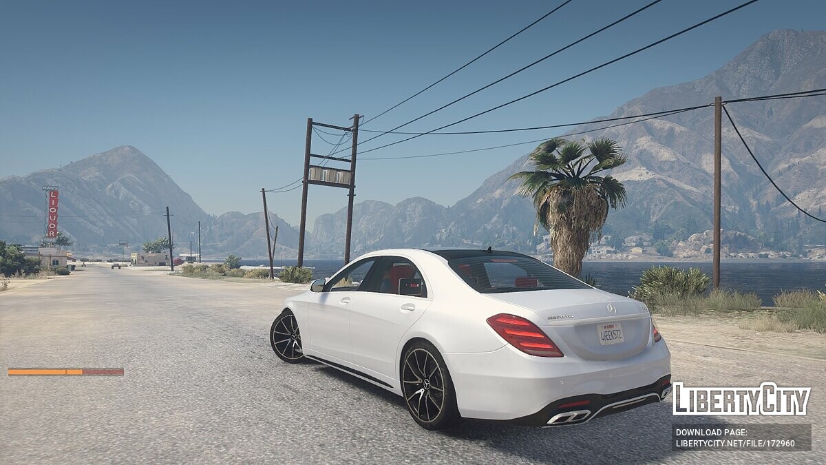 Download Mercedes Benz S63 W222 2019 For Gta 5
