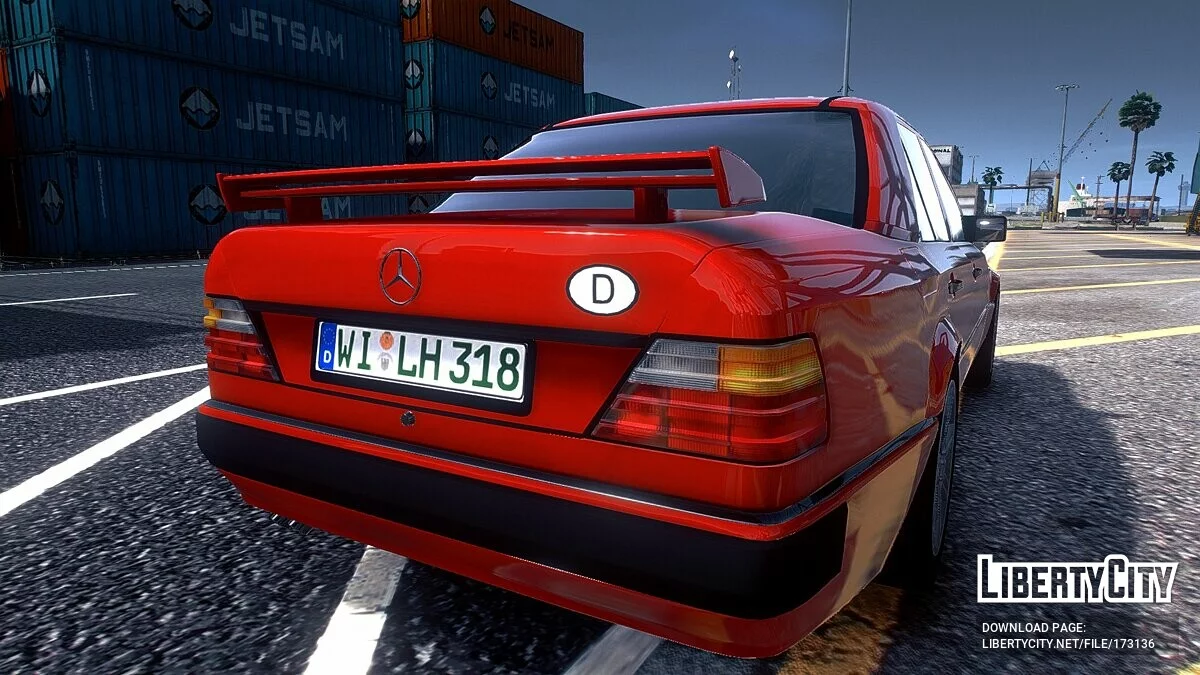 梅赛德斯-奔驰 w124 E500 出租车 / GTA 5