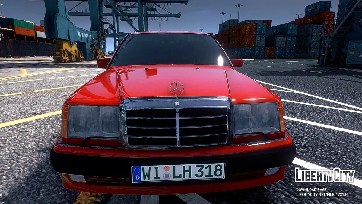 梅赛德斯-奔驰 w124 E500 出租车 / GTA 5