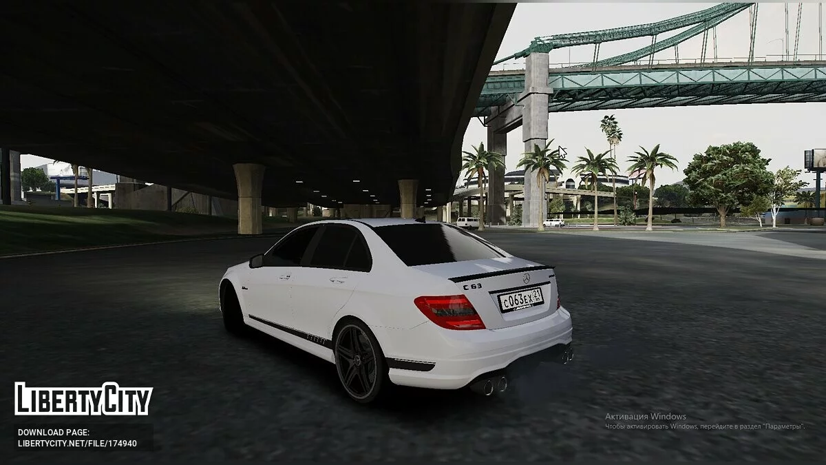 Mercedes-Benz C63 AMG / GTA 5