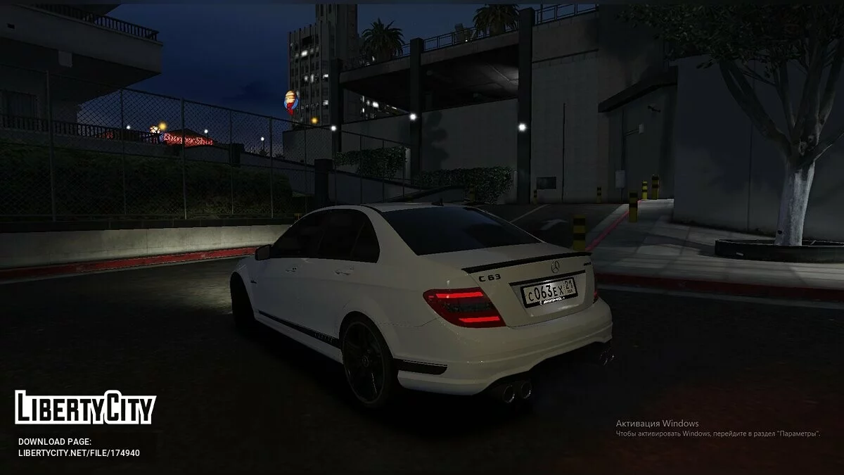 Mercedes-Benz C63 AMG / GTA 5