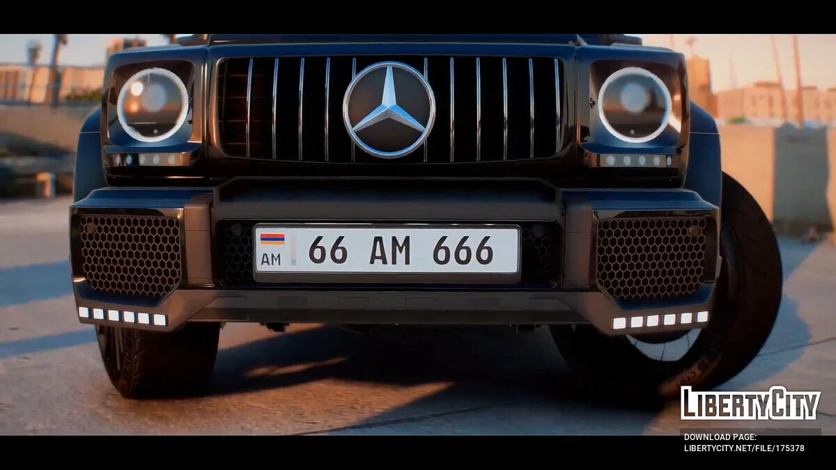Mercedes-Benz G700 Brabus / GTA 5