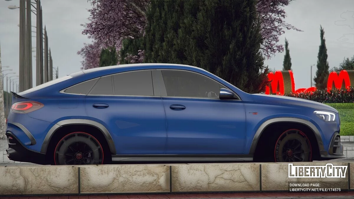 Mercedes-Benz GLE 900 Coupe Brabus Rocket 2022 / GTA 5