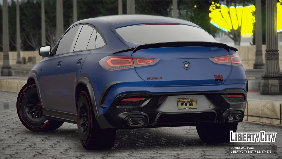 Mercedes-Benz GLE 900 Coupe Brabus Rocket 2022 / GTA 5