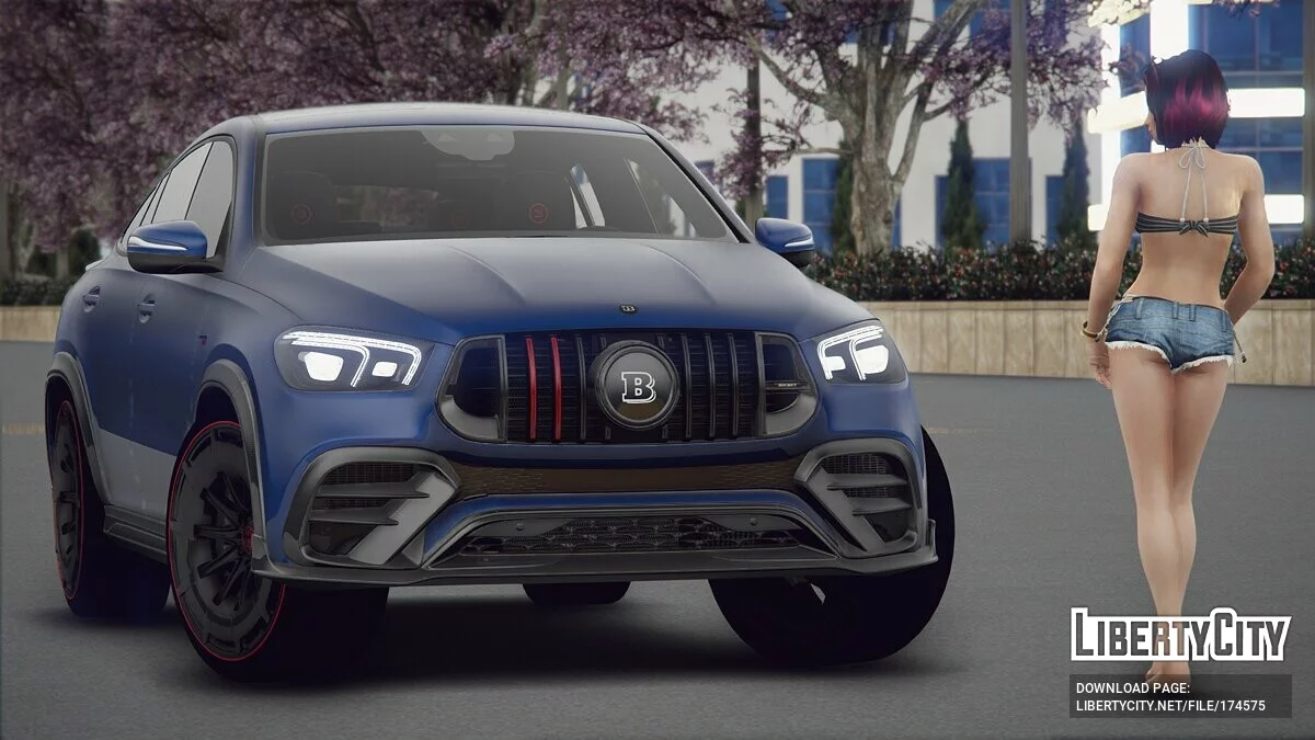 Mercedes-Benz GLE 900 Coupe Brabus Rocket 2022 / GTA 5