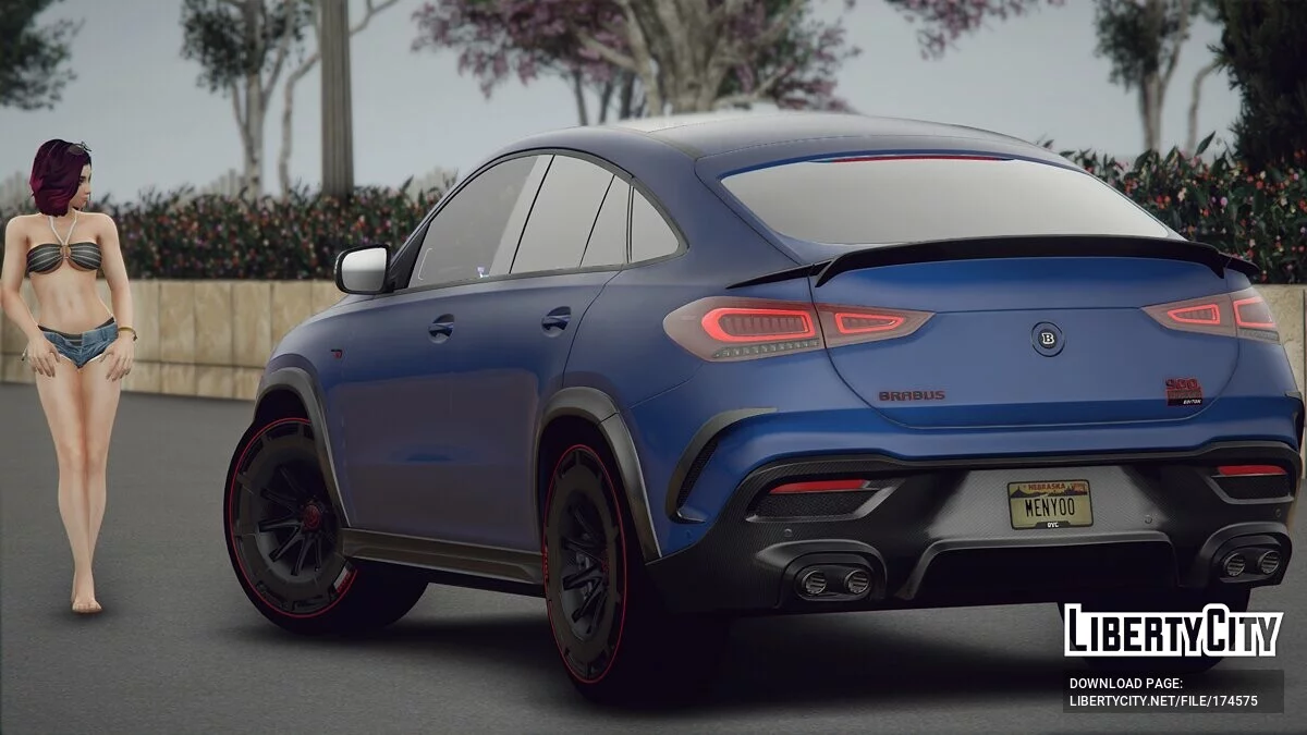 Mercedes-Benz GLE 900 Coupe Brabus Rocket 2022 / GTA 5