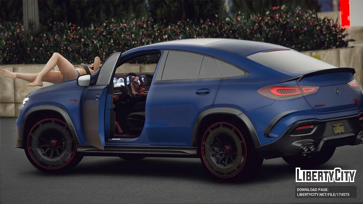 Mercedes-Benz GLE 900 Coupe Brabus Rocket 2022 / GTA 5