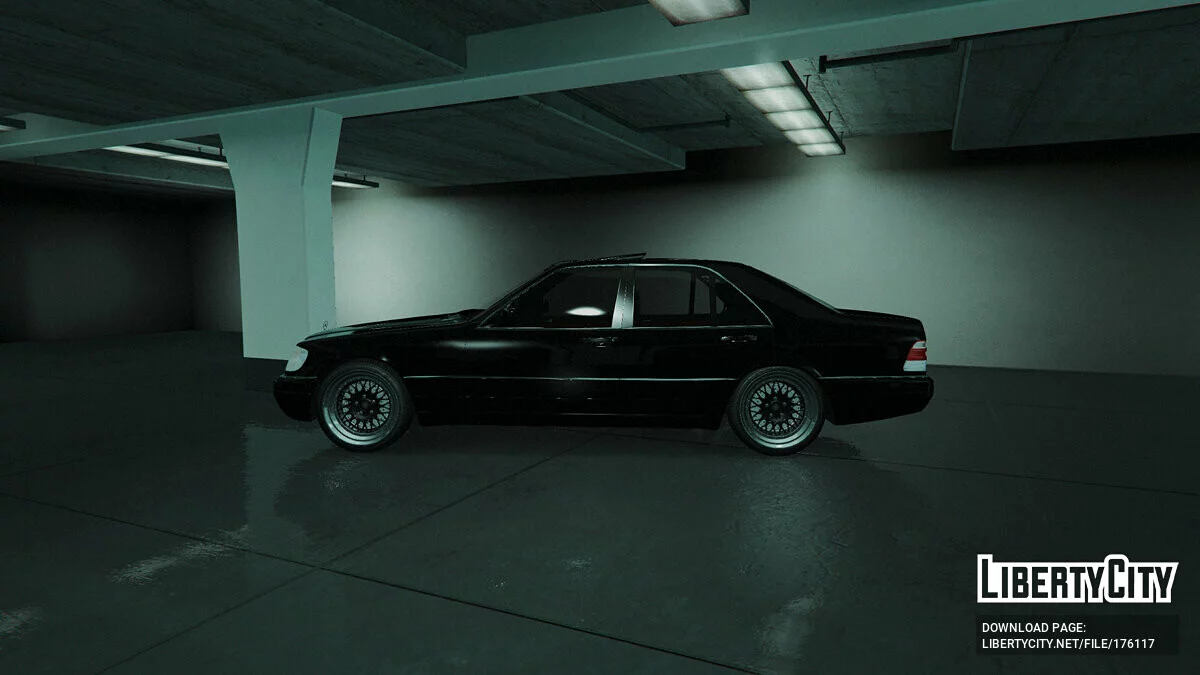 Mercedes-Benz S 500 W140 / GTA 5