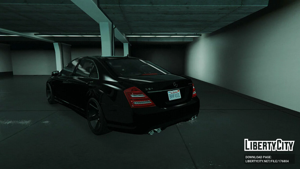 Mercedes-Benz S63 AMG 6.2L V8 W221 / جي تي أي 5