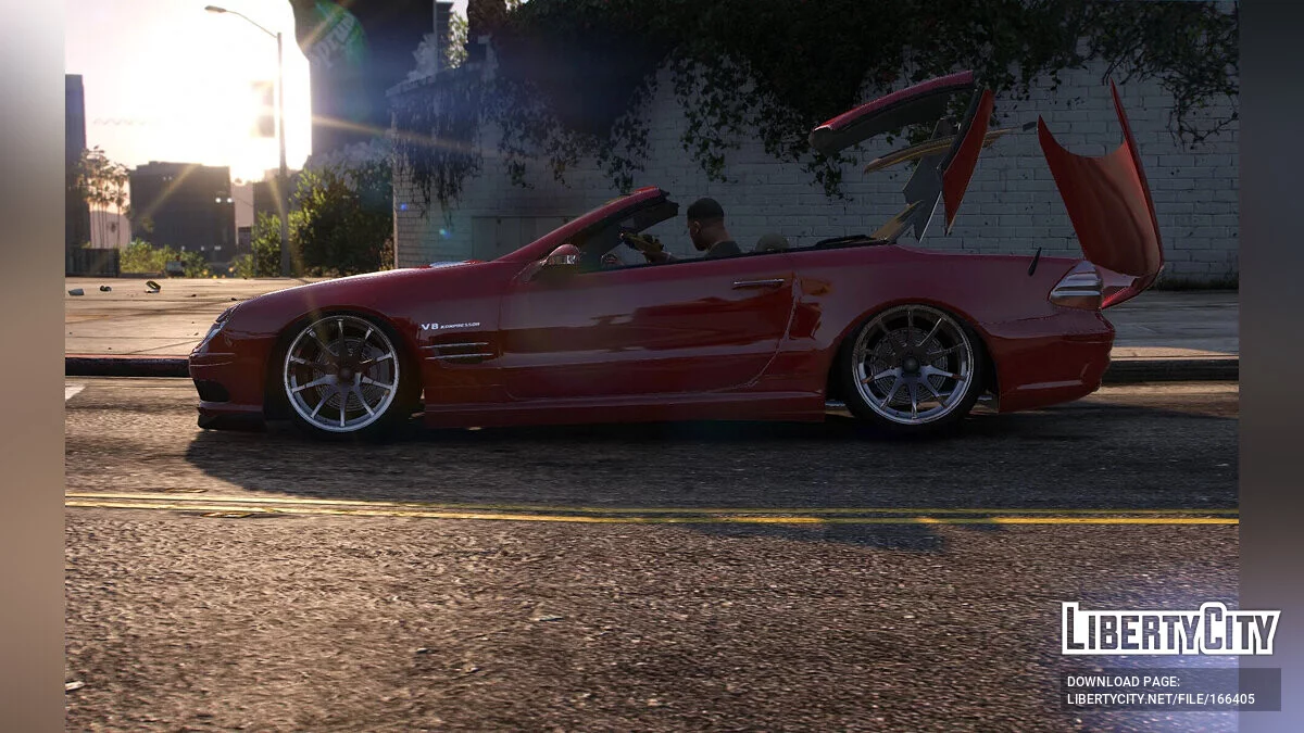 Mercedes-Benz SL55 AMG (R230) v2.0 / GTA 5
