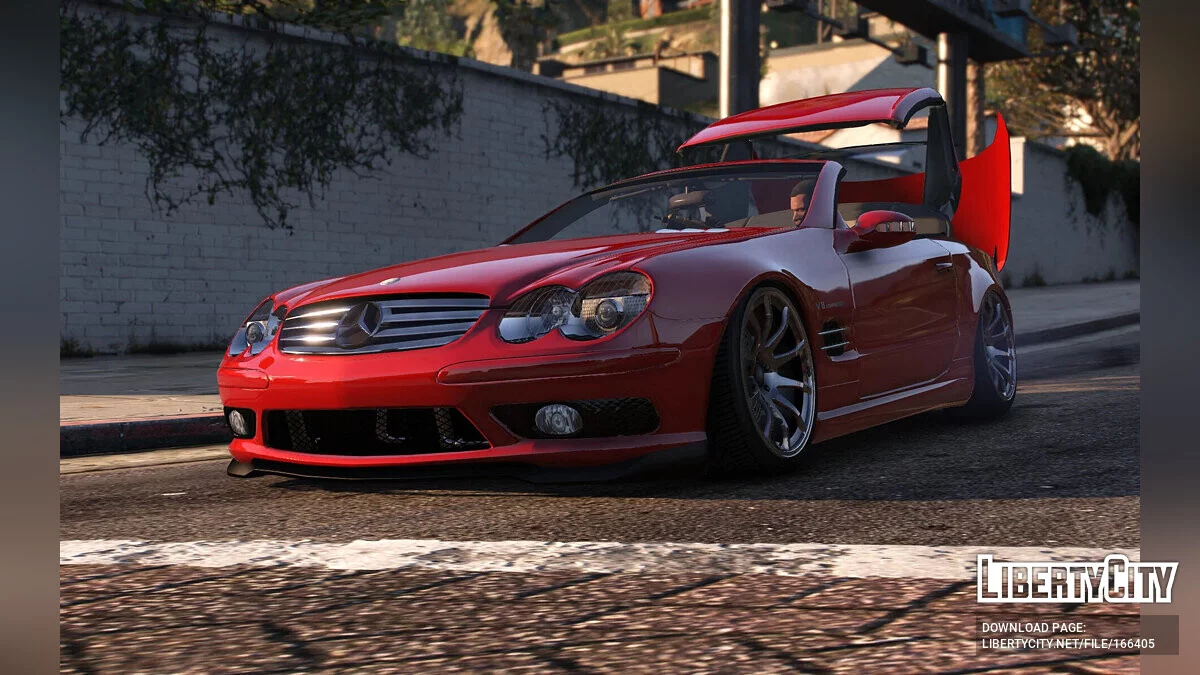 Mercedes-Benz SL55 AMG (R230) v2.0 / GTA 5